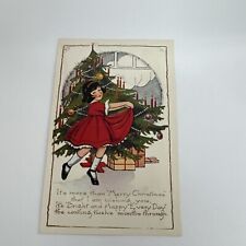 Vintage Christmas Postcard It’s More Than Merry Christmas picture