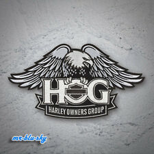 Large Eagle Silver Patch ~ Harley Davidson Owners Group H.O.G.  picture