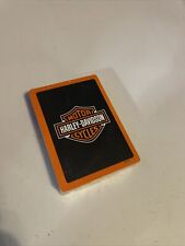 Hoyle  Harley Davidson  plastic coated playing/poker cards. New, Unopened picture