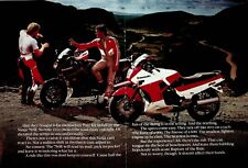1987 Kawasaki Ninja 750R - 4-Page Vintage Motorcycle Ad picture