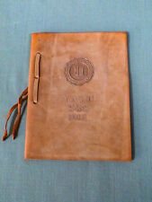 1912 YALE UNIVERSITY S.S.S CLASS DAY Sheffield Scientific School leather book picture