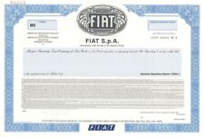 Fiat S.p.A. - Specimen Stock Certificate - Specimen Stocks & Bonds picture
