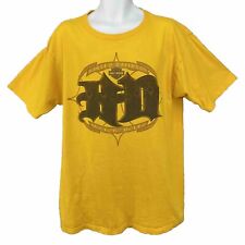 Vintage Harley Davidson Wausau Wisconsin T Shirt /Men’s (XL) Yellow Cotton USA picture