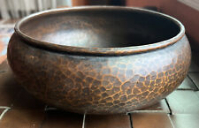 Exceptional 9” Early Mark Roycroft copper bowl picture