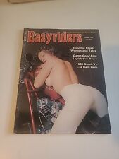 Easyriders Biker Magazine October 1976 Motorcycle Vintage  Bagged  picture