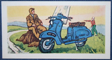 LAMBRETTA  ITALIAN SCOOTER   Original 1959 Illustrated Card   CD26M picture