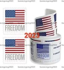 2023 US Flags 1 Rolls of 100 USA Freedom Total 100Pcs,Fast ## picture