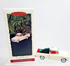 Hallmark 1955 Chevrolet Cameo Pickup truck Keepsake Christmas Ornament Box picture