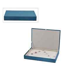 Teal High Quality Velvet 100pcs Ring Box with Anti Tarnish Scratch Interior picture