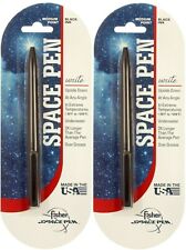 2 Pack - Fisher Non-Reflective Metal Body Black Matte Cap-O-Matic Space Pen picture