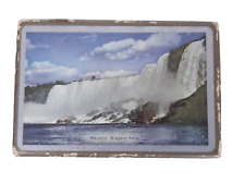 Vintage 1930s Niagara Falls New York Central System Playing Card Deck in Box picture