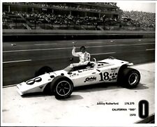 LD321 1970 Orig Darryl Norenberg Photo JOHNNY RUTHERFORD #18 CALIFORNIA 500 RACE picture