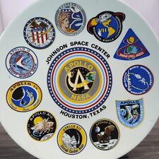 Vintage NASA Johnson Space Center Houston, Texas Apollo Commemorative Plate picture
