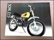1978 Yamaha GT MX GTMX Motorcycle Dirt Bike Vintage Sales Brochure Folder picture