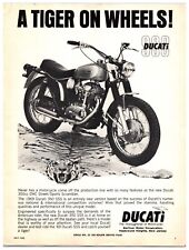 Vintage Original - 1969 Ducati 350 SSS Motorcycle Original Print Ad (8x11) picture