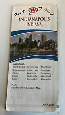 AAA Indianapolis, Indiana  City Series Road/ Highway/ Travel Map - 2007/2008 picture