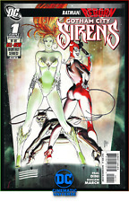 GOTHAM CITY SIRENS #1 (2009) 1ST APP HARLEY QUINN CATWOMAN POISON IVY DC 9.4 NM picture