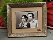 Beautiful Indian Couple Picture Photograph Print By V.N Mehta Art Studio Framed picture