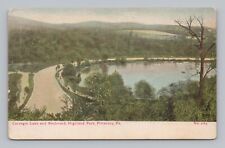 Postcard Carnegie Lake & Boulevard Highland Park Pittsburgh Pennsylvania picture