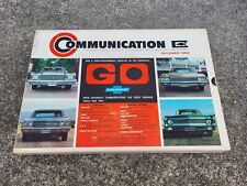 1969 CHEVROLET DEALER COMMUNIVATION KIT WITH BUTTON AND WATCHBAND CALENDARS picture