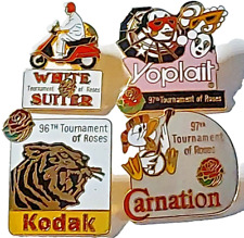 Rose Parade 1985/1986 Mixed Lot 96th/97th Tournament of Roses Lapel Pins picture