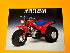 Original 1986 Honda ATC125M Dealer Sales Brochure picture