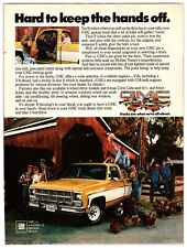 1978 GMC Pickup Trucks - Original Print Ad (8x11) Advertisement picture