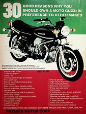 1977 Moto Guzzi 850 T3 FB - Vintage Motorcycle Ad picture