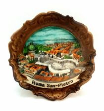St. Peter Basilica Vatican Souvenir 3-D Wall Plaque, Made in Italy picture