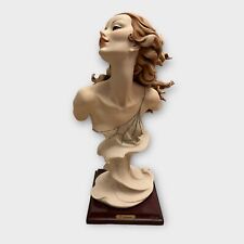 Vintage Giuseppe Armani Figurine Female Bust Secret Love Capodimonte 1989 Italy picture