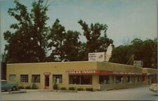 Vintage Shady Rest Restaurant Chrisman Illinois Steak House Postcard C78 picture