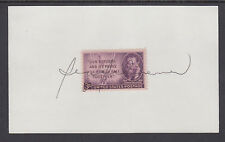 Serge Schmemann, NY Times Editior & Pulitzer Winner signed Joseph Pulitzer Stamp picture