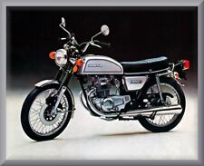 1975 Honda CB200t Motorcycle, Refrigerator Magnet, 42 MIL  picture