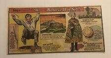 1950’s Ripley’s Believe It or Not Newspaper Comic Strip “Leaping Man” picture