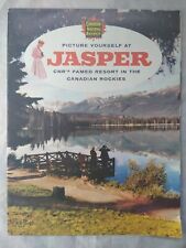 Vintage Canadian National Railways Jasper Brochure 1960? picture