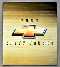 2000 CHEVROLET FULL LINE TRUCK SALES BROCHURE CATALOG ~ 32 PAGES ~ 8.5