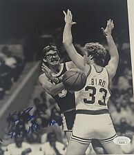 Kurt Rambis Autograph 8x10 NBA Lakers B&W Photo Signed JSA COA picture