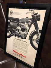 1966 Matchless G15 G12 Magazine Ad from Japan picture