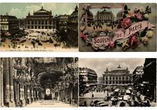 PARIS FRANCE OPERA 250 Vintage Postcards Pre-1960 (L2462) picture