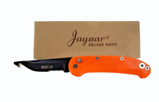 Jaguar Folding Pocket Knife Rescue Orange 4