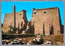 Entrance to the Luxor Temple ~ Ancient Thebes, Egypt:  5 7/8