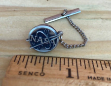 Vintage Original NASA Apollo Era Crest Craft S/S Sterling Silver Employee Pin picture