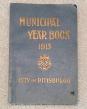 Municipal Year Book, 1913, City of Pittsburgh picture