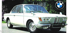 BMW 2000 CS SPEC SHEET / Brochure / Prospekt: 1965,1966,1967 picture