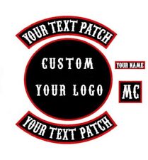 Custom patch for bikers, any size, motoclub jacket, Large patch, Back patch picture