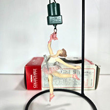 Vintage Noma Ornamotion Collectible Rotating Spinning Ballerina Ornament w/Motor picture
