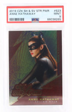 2019 CATWOMAN Anne Hathaway CZX Super Heroes and Super Villains #S23 PSA 9 picture