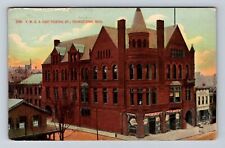 Youngstown OH-Ohio, Y.M.C.A. Building, E. Federal Street, Vintage c1914 Postcard picture