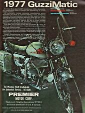 1977 Moto Guzzi GuzziMatic 1000cc Automatic - Vintage Motorcycle Ad picture