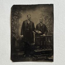 Antique Tintype Photograph Handsome Dapper Young Men picture